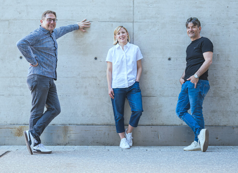 projekt-partner team stellt sich vor - Dr. Peter Praschberger, MBL - Mag. Julia Moser - Dr. Heinz Löderle